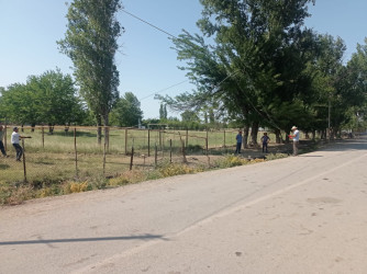 Goranboyda elektrik təsərrüfatının yenilənməsi ilə bağlı işlər aparılır.