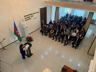 Goranboyda “Konstitusiya və suverenlik ili” çərçivəsində “18 aprel-Beynəlxalq Abidələr və Tarixi Yerlər Günü ilə bağlı” ilə bağlı tədbir keçirildi