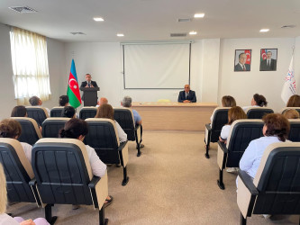 Goranboyda sağlamlığın qorunmasına dair maarifləndirmə tədbiri keçirildi