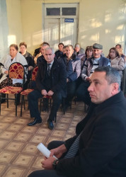 Goranboyda inzibati ərazi dairəsi üzrə nümayəndəliklərdə hesabat iclasları keçirilir