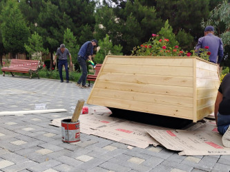Goranboyda abadlıq və yenidənqurma işləri davam etdirilir