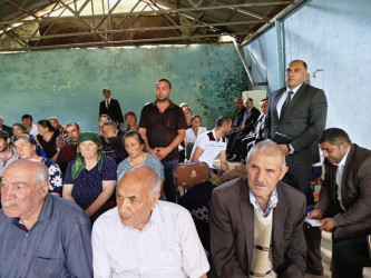 Goranboyda növbəti səyyar qəbul Todan kəndində keçirildi
