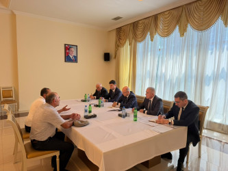 Energetika naziri Pərviz Şahbazov Goranboyda vətəndaşları qəbul etdi