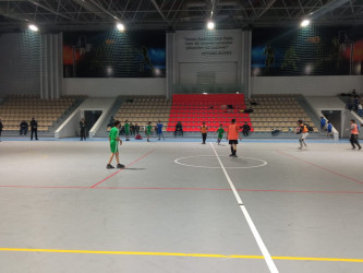 Goranboyda, Dünya Azərbaycanlıların Həmrəyliyi Gününə həsr olunmuş mini-futbol üzrə rayon birinciliyi keçirildi.