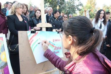 Goranboyda “8 noyabr-Zəfər Günü” ilə bağlı ümumrayon tədbiri keçirildi