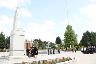 Goranboyda, “Konstitusiya və Suverenlik İli” tədbirləri çərçivəsində, “Ümummilli Lider Heydər Əliyev və müstəqil, suveren Azərbaycan” mövzusunda tədbir keçirildi