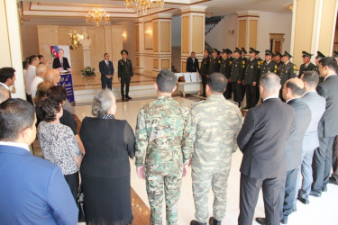 Goranboyda Azərbaycan Respublikasının Strateji Obyektlərin Mühafizəsi Dövlət Agentliyinin Regional idarəsinin əməkdaşlarının peşə bayramı günü qeyd edildi.