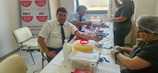 Goranboyda “Talassemiyasız həyat naminə” proqramı çərçivəsində qanvermə aksiyası keçirildi