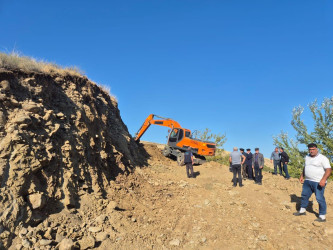 Goranboyda Tap Qaraqoyunlu, Hacallı və Səfikürd sakinlərinin 35 illik problemi həll olunur.