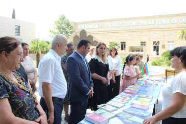 Goranboyda “Azərbaycan Əlifbası və Azərbaycan Dili Günü” ilə bağlı tədbir keçirildi