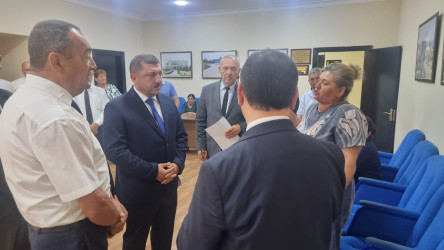 Goranboy rayon İcra Hakimiyyətində vətəndaşların müraciətləri dinlənildi