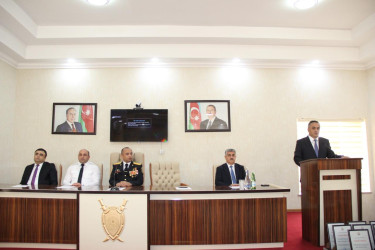 Goranboyda Polis Günü ilə bağlı tədbir keçirildi