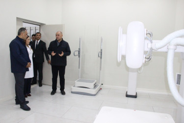 Goranboy rayon İcra Hakimiyyətinin başçısı Sağlamlıq Klinikasının fəaliyyəti ilə tanış oldu