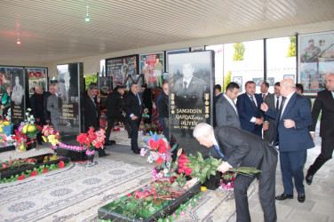 Milli Məclisin deputatı Ağalar Vəliyev Balakürd kənd  Şəhidlər Xiyabanını ziyarət etdi.