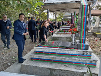 Bağçakürd  kəndindən Vətən Müharibəsi şəhidimiz Aqşin Quliyevin  ildönümündə məzarı ziyarət olundu.