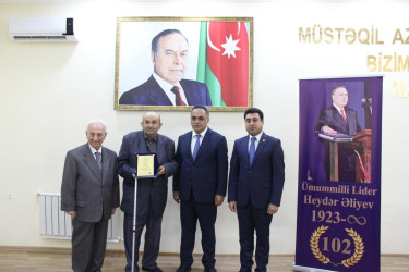 Goranboyda, “Konstitusiya və Suverenlik İli” tədbirləri çərçivəsində, “Ümummilli Lider Heydər Əliyev və müstəqil, suveren Azərbaycan” mövzusunda tədbir keçirildi