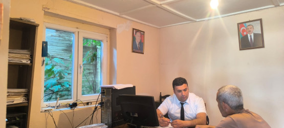 Goranboyda vətəndaşların müraciətlərinə xüsusi diqqət yetirilir