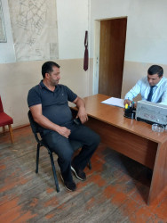 Goranboyda vətəndaş qəbulları davam edir