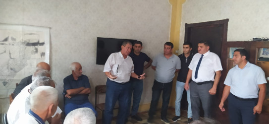 Goranboyda intensiv meyvə bağlarının genişləndirilməsi istiqamətində maarifləndirici görüş keçirildi
