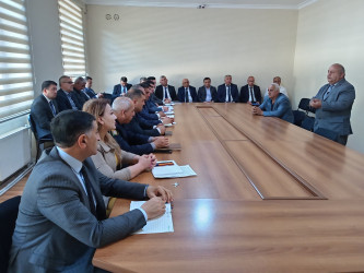 Goranboy rayon İcra Hakimiyyətində vətəndaşların müraciətləri dinlənildi
