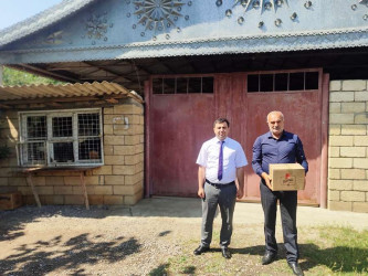 Goranboyda Qurban bayramı mübasibətilə  verilən bayram sovqatları 600 ailəni əhatə edir