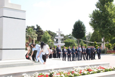 Goranboyda “Su təsərrüfatı və meliorasiya işçiləri günü” ilə bağlı tədbir keçirildi