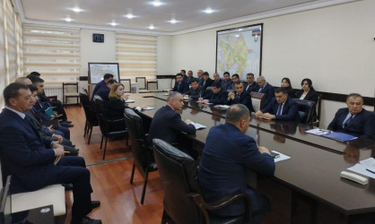 Goranboy rayon İcra Hakimiyyətində Aparat iclası keçirildi