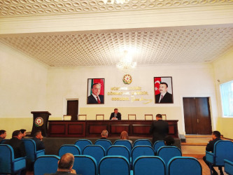 Goranboy rayon İcra Hakimiyyətində aparat iclası keçirildi