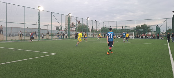 Goranboy rayonunda "Yaşıl dünya naminə həmrəylik ili" çərçivəsində mini-futbol üzrə "Goranboy rayon kuboku" keçirildi