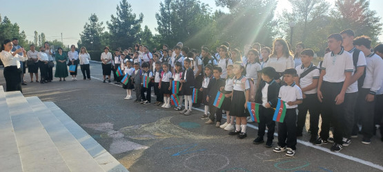 Goranboy rayonunun ümümtəhsil məktəblərində, “15 sentyabr-Bilik Günü” ilə bağlı tədbirlər keçirildi