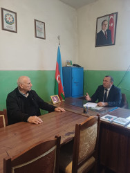 Goranboyda vətəndaş qəbulları davam edir