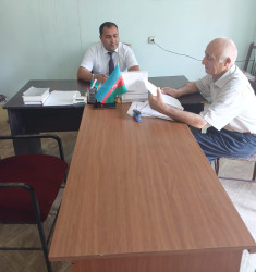 Goranboyda vətəndaş qəbulları davam edir