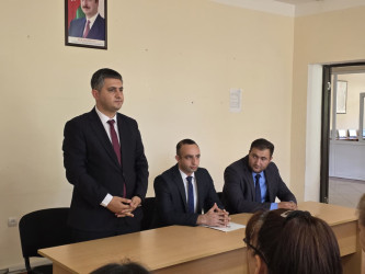 Goranboyda “Sülh Aylığı” mövzusunda növbəti tədbir keçirildi