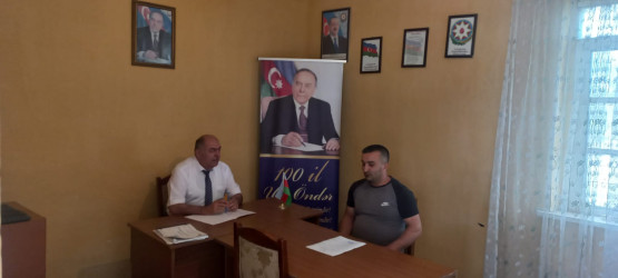Goranboyda vətəndaş qəbulları davam edir