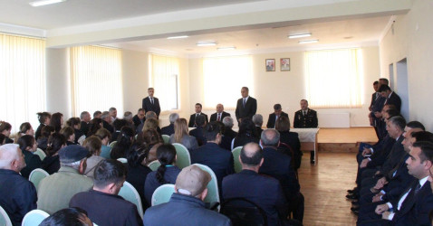 Xınalıda səyyar qəbul keçirildi
