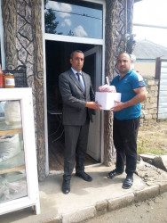Goranboy rayon İcra Hakimiyyəti tərəfindən, Qurban bayramı mübasibətilə şəhid, qazi, çernobıl əlili və aztəminatlı ailələrə bayram sovqatları verildi
