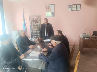 Goranboyda vətəndaşların müraciətlərinə xüsusi diqqət yetirilir