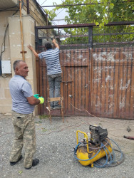 Goranboyda abadlıq və yenidənqurma işləri davam etdirilir