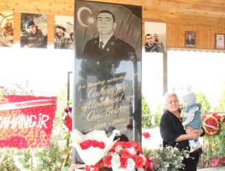 Borsunlu və Qazanbulaqdan olan şəhidlərimizin  məzarları ziyarət edildi