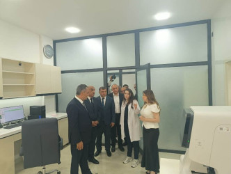 Goranboy rayonunda “Sağlamlıq Klinikası”nın fəaliyyətə başlamasının 1 illiyi ilə bağlı  tədbir keçirildi