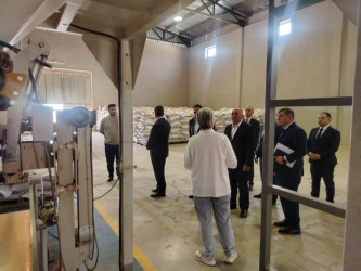 Goranboyda aqrar sahədə yeni layihələrin icrası ilə bağlı monitorinq aparıldı