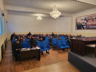 Goranboy rayon İcra Hakimiyyətində seminar keçirildi.