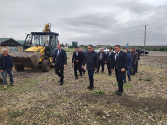 Goranboyda sel sularının  yaratdığı  fəsadlarla  bağlı, İcra Başçısı Səfikürd kəndində  oldu.