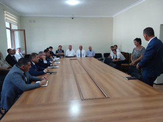 Goranboyda vətəndaş qəbulları davam edir