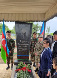 Goranboyda şəhid Milli Qəhrəman  Sərxan Ocaqverdiyevin  anım tədbiri keçirildi.