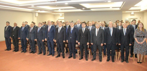 Goranboyda “Konstitusiya və Suverenlik İli”  çərçivəsində “Azərbaycanın bugünkü və sabahkı inkişafının təminatçısı” adlı konfrans keçirildi