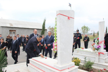 “27 sentyabr-Anım Günü”nün beşinci ildönümü ilə bağlı Dəliməmmədlidə  şəhidlərimizin məzarları ziyarət olundu