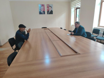 Goranboy rayon İcra Hakimiyyətində vətəndaşların müraciətləri dinlənildi