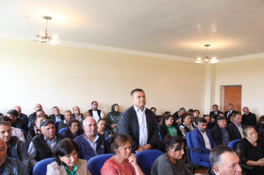 Yolqulular kəndində səyyar qəbul keçirildi
