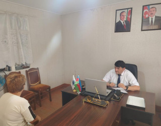 Goranboyda vətəndaş qəbulları davam edir